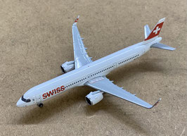 Herpa Wings 535366 Swiss Airbus A321neo