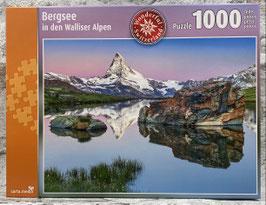 Puzzle "Bergsee in den Walliser Alpen"