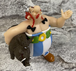 Asterix & Obelix 606125 Obelix mit Wildschwein