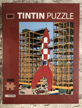 Tim & Struppi "Reiseziel Mond" Puzzle