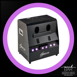 Seifenblasenmaschine Chauvet DJ Hurricane Bubble Haze X2 Q6 mieten