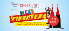1) Jecke Sessionseröffnung - Feier Elfter im Elften am 11.11.2026