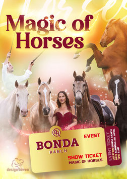Show am Sonntag "Magic of Horses" - Ticket