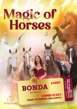 Show am Sonntag "Magic of Horses" - Kombiticket