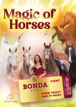 Show am Freitag- & Samstagabend "Magic of Horses" - Ticket
