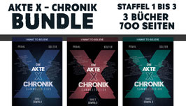 Reinhard Prahl & Björn Sülter: Die AKTE X-Chronik - BUNDLE mit Band 1-3: Staffel 1-3