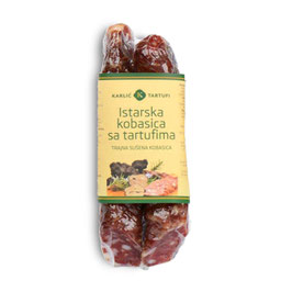 Karlić istrische Wurst mit Trüffeln