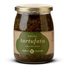 Karlić Tartufata mit schwarzen Trüffeln