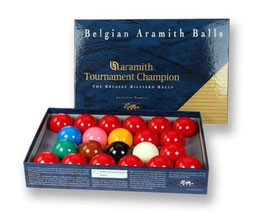 Aramith Tournament Champion Snooker Ballset (gebraucht)
