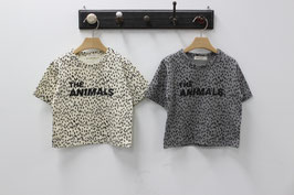 レオパードTシャツ