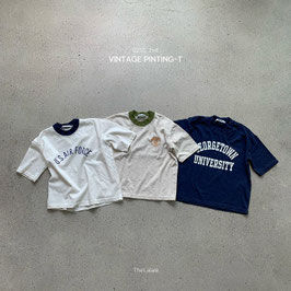 ビンテージプリントTシャツ