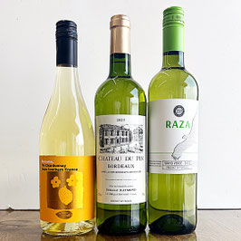 飲み比べ辛口白ワインセット