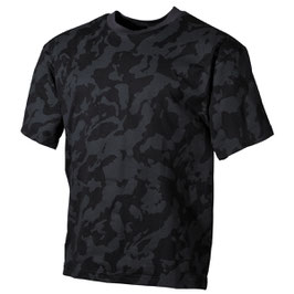 Art.-Nr.: 00104D US T-Shirt, halbarm, night-camo, 170 g/m²