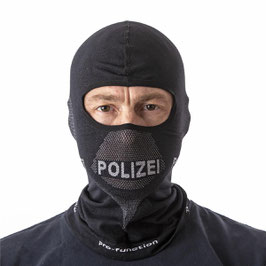Pro Function Technical Seamless Sturmhaube Polizei - schwarz