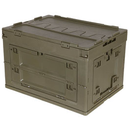 Art.-Nr.: 27160C Box, Kunststoff, faltbar, 60 l, oliv