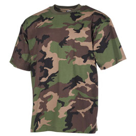 Art.-Nr.: 00104Z US T-Shirt, halbarm, M 97 SK tarn, 170 g/m²