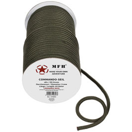 Art.-Nr.: 27505C Seil, oliv, 9 mm, 60 Meter