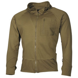 Art.-Nr.: 03202R US Unterziehjacke, "Tactical", coyote tan