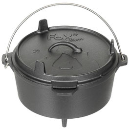 Art.-Nr.: 33403B Feuertopf, "Dutch Oven", Gusseisen, ca. 3,8 l