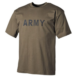 Art.-Nr.: 00253B T-Shirt, bedruckt, "Army", oliv