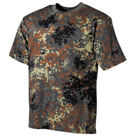 Art.-Nr.: 00103V US T-Shirt, halbarm, flecktarn, 170 g/m²