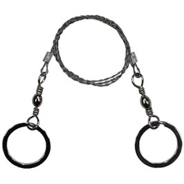 Art.-Nr.: 27085  Drahtsäge, mit 2 Ringen, extra stabile Ausführung