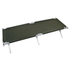 Art.-Nr.: 31904  US Feldbett, Alu, oliv, wie original US Army