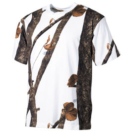 Art.-Nr.: 00105E US T-Shirt, halbarm, hunter-snow, 170 g/m²