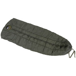 ProduktnamArt.-Nr.: 631123 Öster.BH Schlafsack "Goldeck", Mumie, Armöffnung, oliv, gebr. e