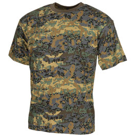 Art.-Nr.: 00104O Tarnmuster NEU ÖBH T-Shirt, halbarm, 03, tarn, 170 g/m²
