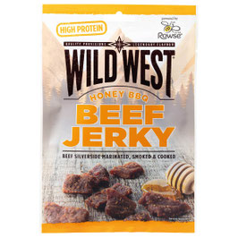 Art.-Nr.: 40400B Wild West, Beef Jerky Honey BBQ, 60 g,