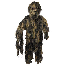 Art.-Nr.: 07703T Tarnanzug, "Ghillie", 4-teilig, woodland