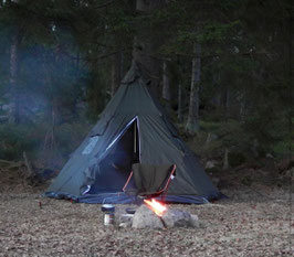 Art.-Nr.: 32133B Indianer Zelt, "Tipi", oliv