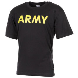 Art.-Nr.: 00253A T-Shirt, bedruckt, "Army", schwarz
