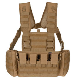 Art.-Nr.: 04633R Chest Rig, "Mission", coyote tan