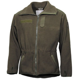 Art.-Nr.: 603684 Österr. Bundesheer Thermojacke ALPIN, oliv, Fleece, mit Membrane, gebr.