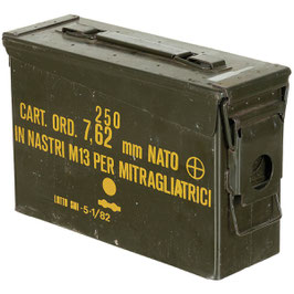 Art.-Nr.: 627904 Munitionskiste,Gr. 1, M19A1, Cal.30/7.62, gebr.