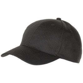 Art.-Nr.: 10273A US Cap, schwarz, größenverstellbar