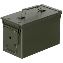 Art.-Nr.: 27148B US Munitionskiste, Cal. 50 mm, M2A1, Metall, oliv
