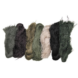 Art.-Nr.: 07793  Tarnfadenset, "Ghillie", 7 Farben