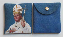 Rosary container Pope John Paul II