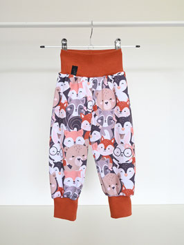 Kinderhose Tiere groß