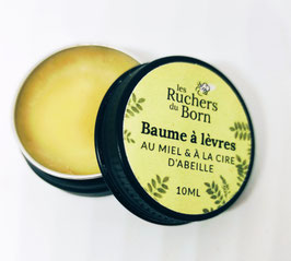 Baume à lèvres au miel et à la cire d'abeille