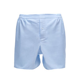 Boxershorts, hellblau uni