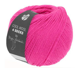 Cool Wool 4 Socks 7717 Fuchsia
