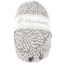 Hosuband 224 Grau/Weiß