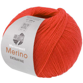 Meilenweit Merino 2463 Kürbisrot