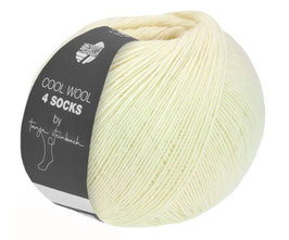Cool Wool 4 Socks 7710 Rohweiß