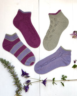 Garnpaket Sneakersocken GardenSoxx inkl. Anleitung (PDF)