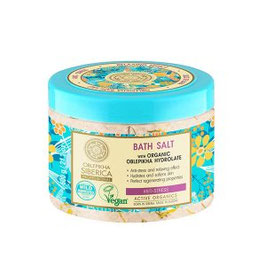 SAL DE BAÑO ANTIESTRÉS con hidrolato de Espino Amarillo orgánico.
